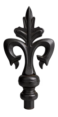MN136 wrought iron rail head