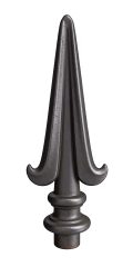 MN162 wrought iron rail head