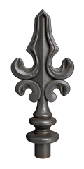MN130 wrought iron rail head