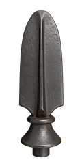 MN188 wrought iron rail head